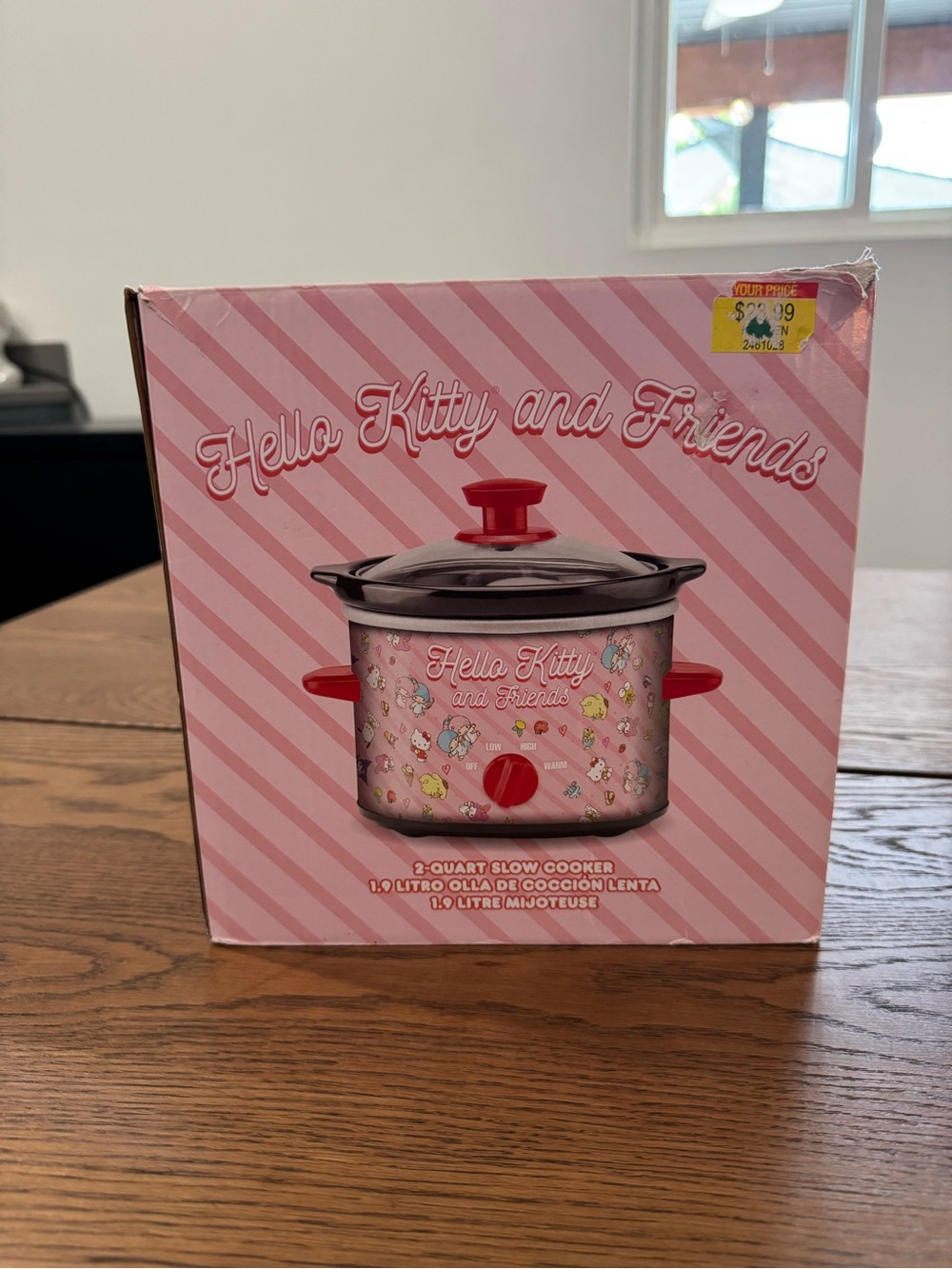Hello Kitty Pink 2-Quart Slow Cooker